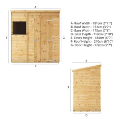 Mercia Premium 6x4 Ft Pent Shiplap Wooden Shed With Floor 18 Mercia Premium 6x4 Ft Pent Shiplap Wooden Shed With Floor -Gardens and Outdoor mercia premium 6x4 ft pent shiplap wooden shed with floor5029442006635 01t