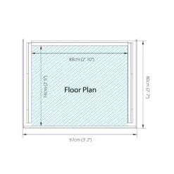Mercia Single Solid Wood Log Store 19 Mercia Single Solid Wood Log Store -Gardens and Outdoor mercia single solid wood log store5029442012612 02t