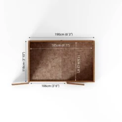 Mercia Solid Wood 4x6 Overlap Pent Bike Store 17 Mercia Solid Wood 4x6 Overlap Pent Bike Store -Gardens and Outdoor mercia solid wood 4x6 overlap pent bike store5029442089294 02t