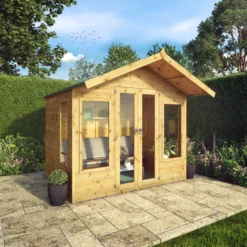 Mercia Sussex 8x6 Ft Apex Shiplap Wooden Summer House With Double Door 15 Mercia Sussex 8x6 Ft Apex Shiplap Wooden Summer House With Double Door -Gardens and Outdoor mercia sussex 8x6 ft apex shiplap wooden summer house with double door5029442006703 01i
