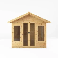 Mercia Sussex 8x6 Ft Apex Shiplap Wooden Summer House With Double Door 12 Mercia Sussex 8x6 Ft Apex Shiplap Wooden Summer House With Double Door -Gardens and Outdoor mercia sussex 8x6 ft apex shiplap wooden summer house with double door5029442006703 02c