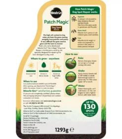 Miracle-Gro Patch Magic Spot Repair 6m² 1.3kg -Gardens and Outdoor miracle gro patch magic spot repair 6m 1 3kg5010272090611 04c bq