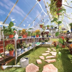 Palram Balance Silver 8x12 Greenhouse -Gardens and Outdoor palram balance silver 8x12 greenhouse7290103111465 06i bq