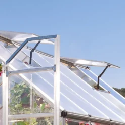 Palram Balance Silver 8x12 Greenhouse -Gardens and Outdoor palram balance silver 8x12 greenhouse7290103111465 37c