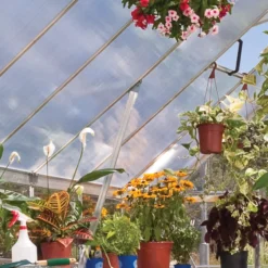 Palram Balance Silver 8x12 Greenhouse -Gardens and Outdoor palram balance silver 8x12 greenhouse7290103111465 38c