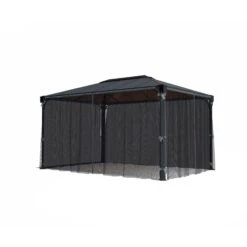 Palram - Canopia 4K Series Grey Polyester (PES) Gazebo Net (L)2170mm (W)4360mm