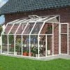 Palram - Canopia 6X10 Barn Plastic Sun Room - Base Not Included -Gardens and Outdoor palram canopia 6x10 barn plastic sun room base not included7290103121518 01i bq