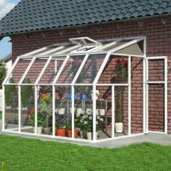 Palram - Canopia 6X10 Barn Plastic Sun Room - Base Not Included
