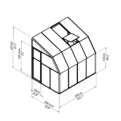 Palram - Canopia 6X8 Barn Plastic Sun Room - Base Not Included 12 Palram - Canopia 6X8 Barn Plastic Sun Room - Base Not Included -Gardens and Outdoor palram canopia 6x8 barn plastic sun room base not included7290103121501 01t bq