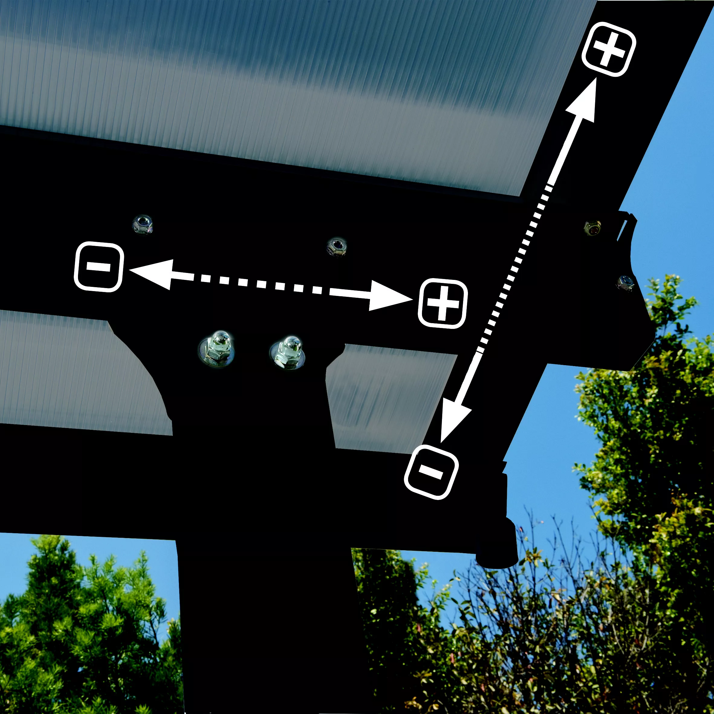 Palram - Canopia Feria Grey Non-retractable Awning, (L)7.87m (H)3.05m (W)3.85m 5 Palram - Canopia Feria Grey Non-retractable Awning, (L)7.87m (H)3.05m (W)3.85m - Image 3