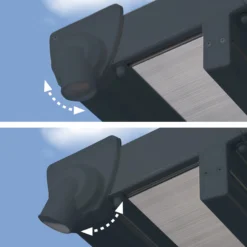 Palram - Canopia Feria Grey Non-retractable Awning, (L)7.87m (H)3.05m (W)3.85m 16 Palram - Canopia Feria Grey Non-retractable Awning, (L)7.87m (H)3.05m (W)3.85m -Gardens and Outdoor palram canopia feria grey non retractable awning l 7 87m h 3 05m w 3 85m7290108134865 06i bq