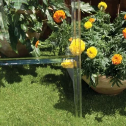 Palram - Canopia Harmony Green 6x10 Greenhouse -Gardens and Outdoor palram canopia harmony green 6x10 greenhouse7290103110871 05i bq