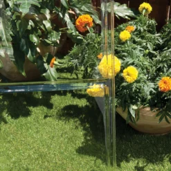 Palram - Canopia Harmony Green 6x8 Greenhouse -Gardens and Outdoor palram canopia harmony green 6x8 greenhouse7290103110604 05i bq