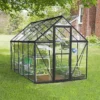 Palram - Canopia Harmony Grey 6X10 Greenhouse -Gardens and Outdoor palram canopia harmony grey 6x10 greenhouse7290108137699 01i BQ