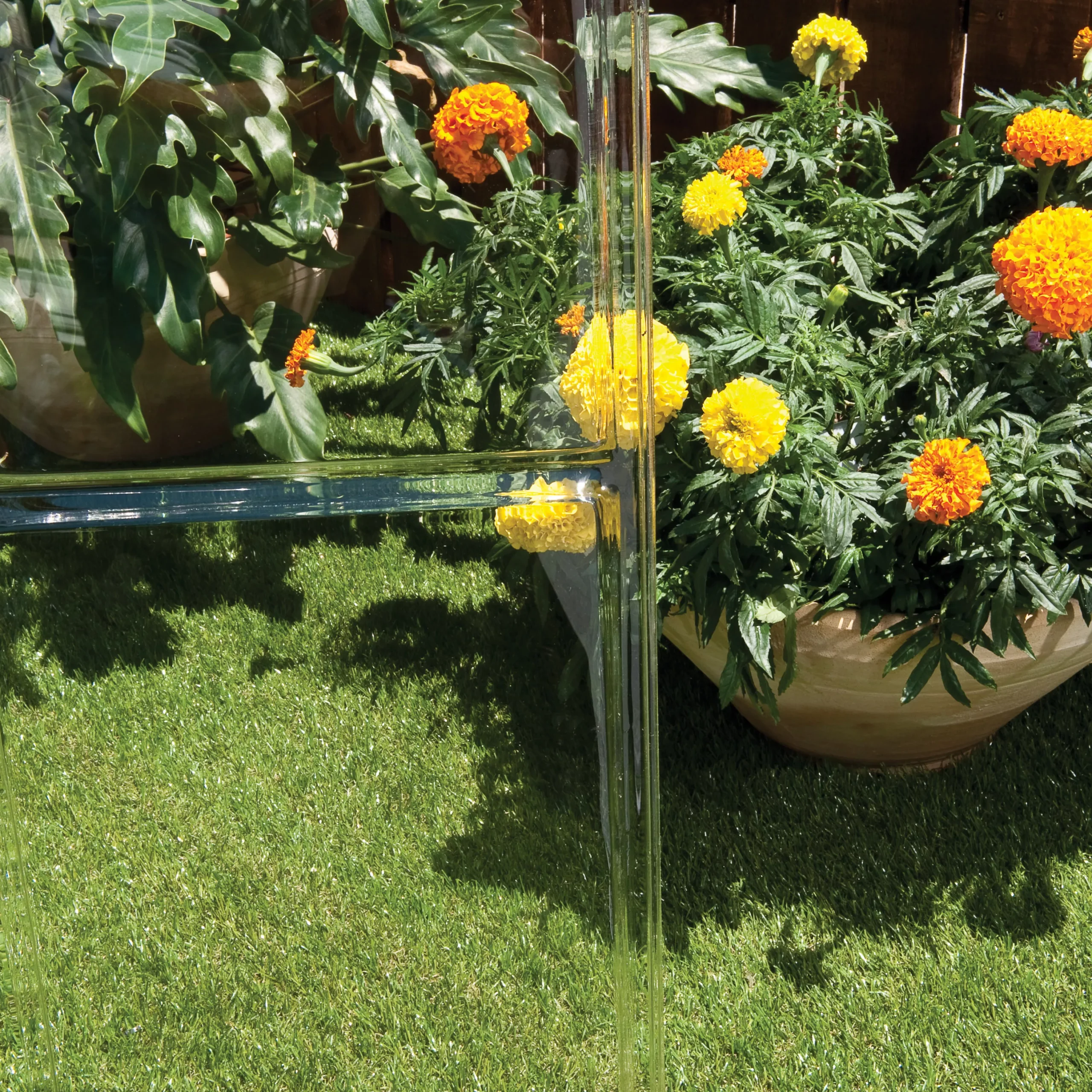 Palram - Canopia Harmony Grey 6X10 Greenhouse 7 Palram - Canopia Harmony Grey 6X10 Greenhouse - Image 5