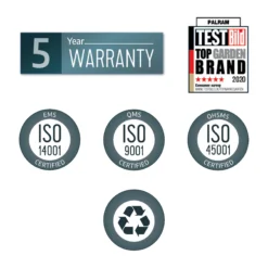 Palram - Canopia Harmony Grey 6X8 Greenhouse -Gardens and Outdoor palram canopia harmony grey 6x8 greenhouse7290108137682 03t BQ