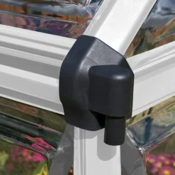 Palram - Canopia Harmony Silver 6x10 Greenhouse -Gardens and Outdoor palram canopia harmony silver 6x10 greenhouse7290103110840 04i bq