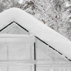 Palram - Canopia Harmony Silver 6x10 Greenhouse -Gardens and Outdoor palram canopia harmony silver 6x10 greenhouse7290103110840 05i bq