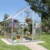 Palram - Canopia Harmony Silver 6x6 Greenhouse -Gardens and Outdoor palram canopia harmony silver 6x6 greenhouse7290103110833 01i bq