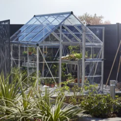 Palram - Canopia Harmony Silver 6x8 Greenhouse -Gardens and Outdoor palram canopia harmony silver 6x8 greenhouse7290103110581 06i