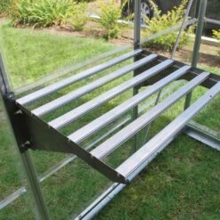 Palram - Canopia Heavy Duty 1 Tier Greenhouse Shelving -Gardens and Outdoor palram canopia heavy duty 1 tier greenhouse shelving7290103111519 04i bq