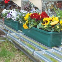 Palram - Canopia Heavy Duty 1 Tier Greenhouse Shelving -Gardens and Outdoor palram canopia heavy duty 1 tier greenhouse shelving7290103111519 38c