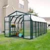 Palram - Canopia Hobby Gardner Green 8x12 Greenhouse -Gardens and Outdoor palram canopia hobby gardner green 8x12 greenhouse7290103121662 01i bq