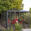 Palram - Canopia Ledro Grey Rectangular Gazebo, (W)3.6m (D)3.6m - Assembly Required 1 Palram - Canopia Ledro Grey Rectangular Gazebo, (W)3.6m (D)3.6m - Assembly Required -Gardens and Outdoor palram canopia ledro grey rectangular gazebo w 3 6m d 3 6m assembly required7290108136531 02i bq