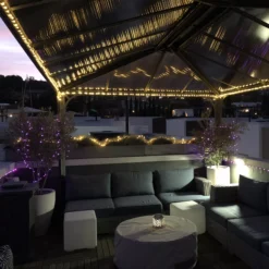 Palram - Canopia Martinique Grey Rectangular Gazebo, (W)3.6m (D)2.96m - Assembly Required -Gardens and Outdoor palram canopia martinique grey rectangular gazebo w 3 6m d 2 96m assembly required7290108137910 05i bq