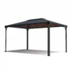 Palram - Canopia Martinique Grey Rectangular Gazebo, (W)4.3m (D)2.96m - Assembly Required 2 Palram - Canopia Martinique Grey Rectangular Gazebo, (W)4.3m (D)2.96m - Assembly Required -Gardens and Outdoor palram canopia martinique grey rectangular gazebo w 4 3m d 2 96m assembly required7290108130249 01c bq