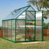 Palram - Canopia Mythos Green 6X8 Greenhouse -Gardens and Outdoor palram canopia mythos green 6x8 greenhouse7290103110611 01i BQ