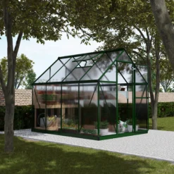 Palram - Canopia Mythos Green 6X8 Greenhouse 15 Palram - Canopia Mythos Green 6X8 Greenhouse -Gardens and Outdoor palram canopia mythos green 6x8 greenhouse7290103110611 03i BQ