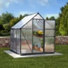 Palram - Canopia Mythos Grey 6X6 Greenhouse -Gardens and Outdoor palram canopia mythos grey 6x6 greenhouse7290108601039 01i BQ