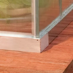 Palram - Canopia Mythos Silver 6x4 Greenhouse -Gardens and Outdoor palram canopia mythos silver 6x4 greenhouse7290103110901 03i bq