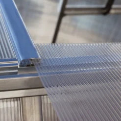 Palram - Canopia Mythos Silver 6x4 Greenhouse -Gardens and Outdoor palram canopia mythos silver 6x4 greenhouse7290103110901 04i bq