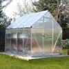Palram - Canopia Mythos Silver 6x8 Greenhouse -Gardens and Outdoor palram canopia mythos silver 6x8 greenhouse7290103110598 01i bq
