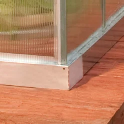 Palram - Canopia Mythos Silver 6x8 Greenhouse -Gardens and Outdoor palram canopia mythos silver 6x8 greenhouse7290103110598 03i bq