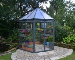 Palram - Canopia Oasis™ Grey 8x6 Greenhouse 18 Palram - Canopia Oasis™ Grey 8x6 Greenhouse -Gardens and Outdoor palram canopia oasis grey 8x6 greenhouse7290108133837 01bq