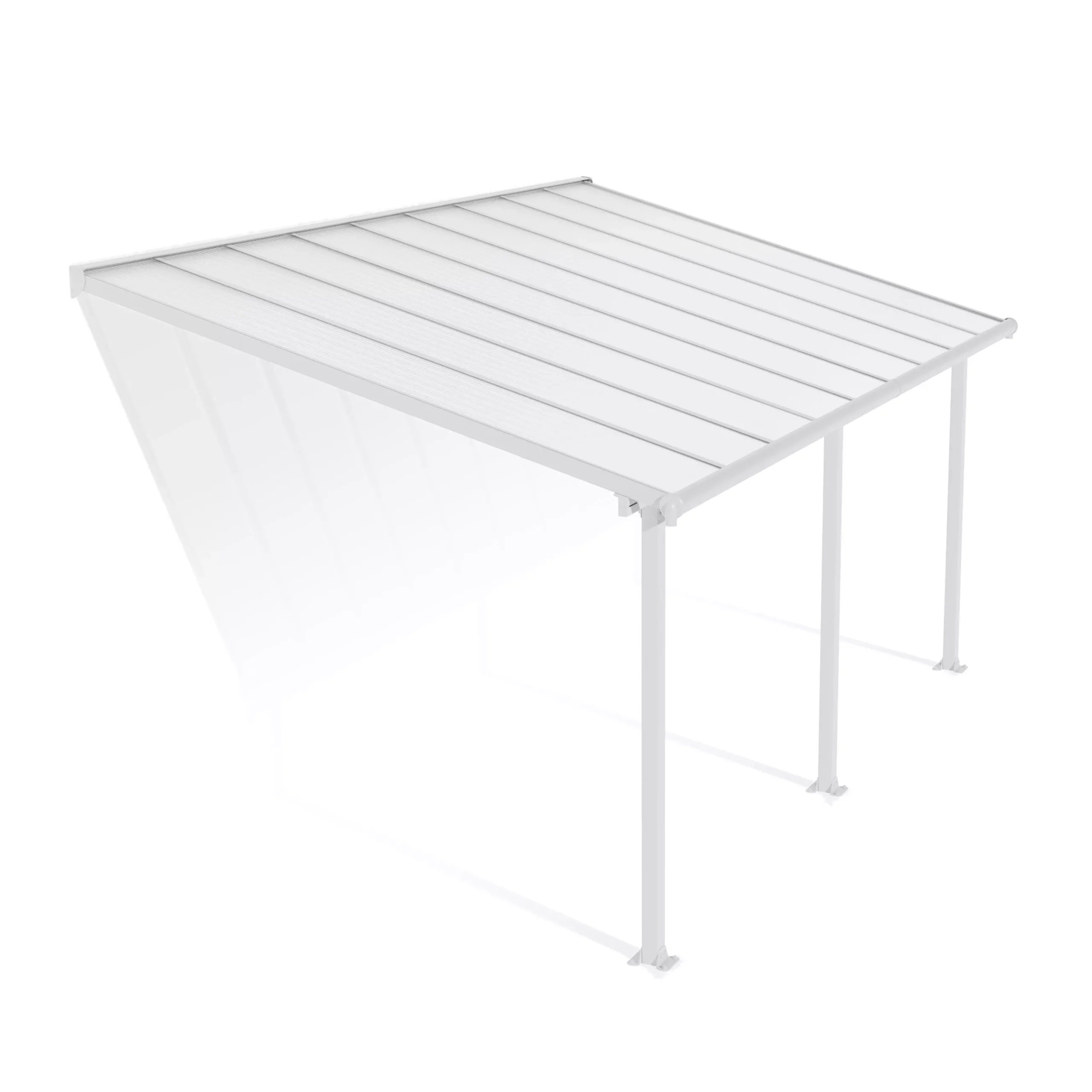 Palram - Canopia Olympia White Non-retractable Awning, (L)5.46m (H)3.05m (W)2.95m 4 Palram - Canopia Olympia White Non-retractable Awning, (L)5.46m (H)3.05m (W)2.95m - Image 2