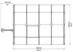 Palram - Canopia Rion Ecogrow Green 6x8 Greenhouse 19 Palram - Canopia Rion Ecogrow Green 6x8 Greenhouse -Gardens and Outdoor palram canopia rion ecogrow green 6x8 greenhouse7290103121778 02t