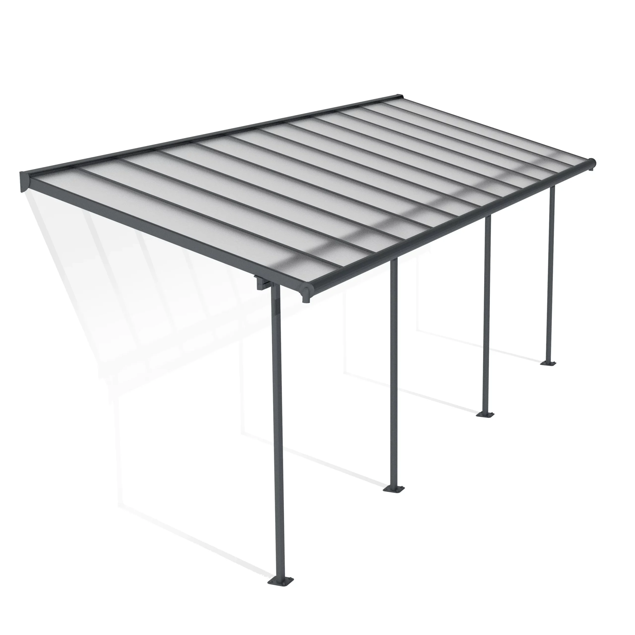 Palram - Canopia Sierra Grey Non-retractable Awning, (L)6.71m (H)3m (W)2.28m 3 Palram - Canopia Sierra Grey Non-retractable Awning, (L)6.71m (H)3m (W)2.28m