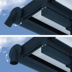 Palram - Canopia Sierra Grey Non-retractable Awning, (L)6.71m (H)3m (W)2.28m 11 Palram - Canopia Sierra Grey Non-retractable Awning, (L)6.71m (H)3m (W)2.28m -Gardens and Outdoor palram canopia sierra grey non retractable awning l 6 71m h 3m w 2 28m7290108138542 03i bq