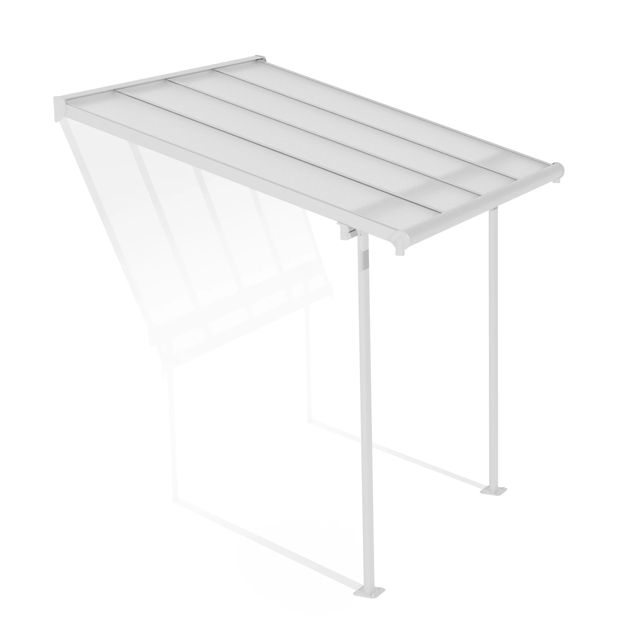 Palram - Canopia Sierra White Non-retractable Awning, (L)2.25m (H)3m (W)2.25m 4 Palram - Canopia Sierra White Non-retractable Awning, (L)2.25m (H)3m (W)2.25m - Image 2
