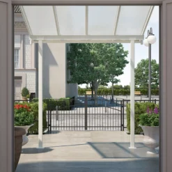 Palram - Canopia Sierra White Non-retractable Awning, (L)2.25m (H)3m (W)2.25m 17 Palram - Canopia Sierra White Non-retractable Awning, (L)2.25m (H)3m (W)2.25m -Gardens and Outdoor palram canopia sierra white non retractable awning l 2 25m h 3m w 2 25m7290108131314 01i bq