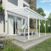 Palram - Canopia Sierra White Non-retractable Awning, (L)4.34m (H)3.05m (W)2.99m 1 Palram - Canopia Sierra White Non-retractable Awning, (L)4.34m (H)3.05m (W)2.99m -Gardens and Outdoor palram canopia sierra white non retractable awning l 4 34m h 3 05m w 2 99m7290108130287 01i bq