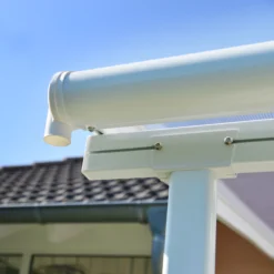 Palram - Canopia Sierra White Non-retractable Awning, (L)4.34m (H)3.05m (W)2.99m -Gardens and Outdoor palram canopia sierra white non retractable awning l 4 34m h 3 05m w 2 99m7290108130287 05i bq