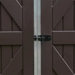 Palram - Canopia Skylight 6x5 Apex Tan Plastic Shed With Floor -Gardens and Outdoor palram canopia skylight 6x5 apex tan plastic shed with floor7290108131130 36c BQ