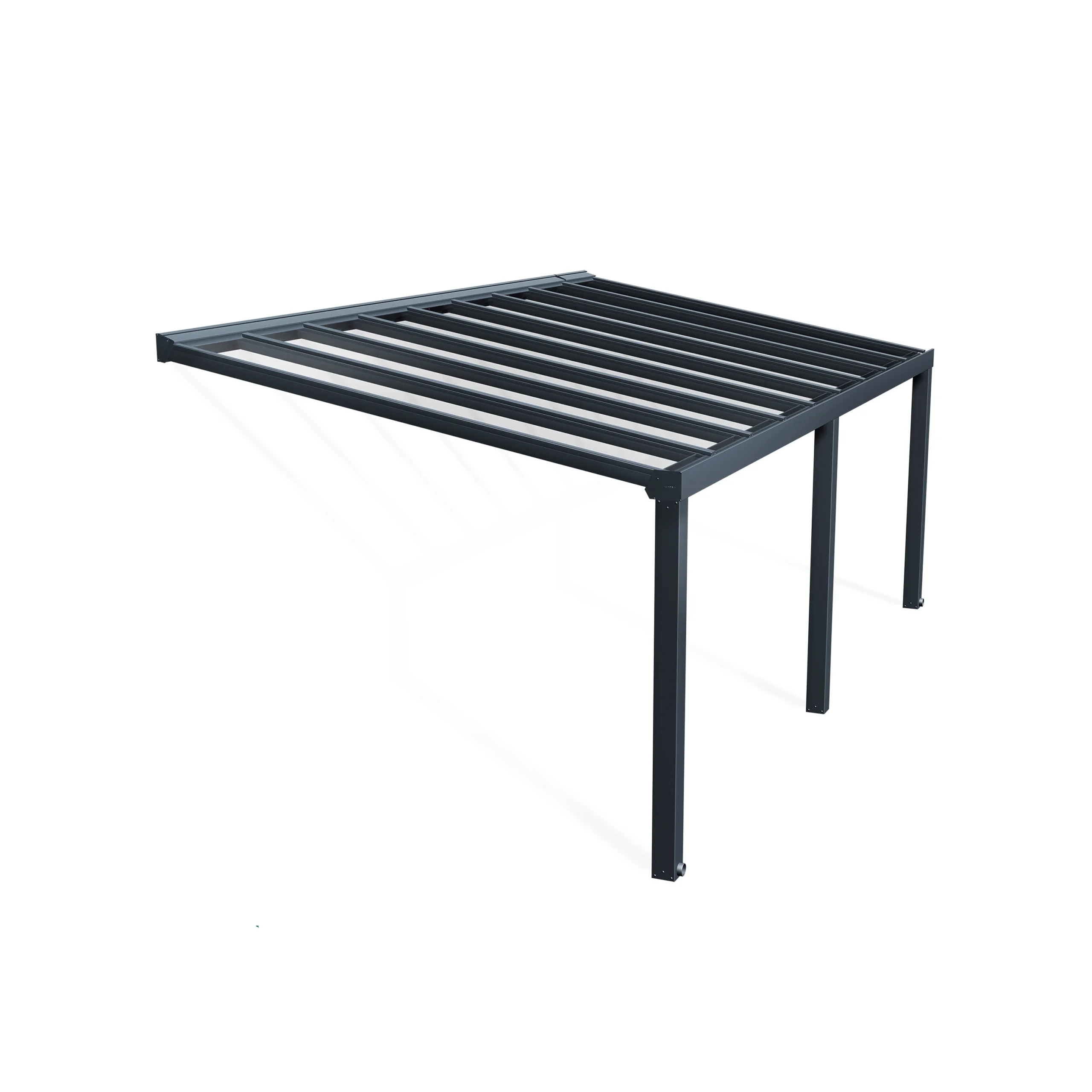 Palram - Canopia Stockholm Grey Non-retractable Awning, (L)6.6m (H)3.24m (W)3.41m 3 Palram - Canopia Stockholm Grey Non-retractable Awning, (L)6.6m (H)3.24m (W)3.41m