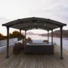 Palram - Canopia Tucson Grey Rectangular Gazebo, (W)5.02m (D)3.59m - Assembly Required 1 Palram - Canopia Tucson Grey Rectangular Gazebo, (W)5.02m (D)3.59m - Assembly Required -Gardens and Outdoor palram canopia tucson grey rectangular gazebo w 5 02m d 3 59m assembly required7290108601626 01i bq