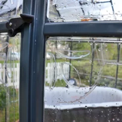 Palram - Canopia Victory Dark Grey 12x10 Greenhouse -Gardens and Outdoor palram canopia victory dark grey 12x10 greenhouse7290103121914 40c